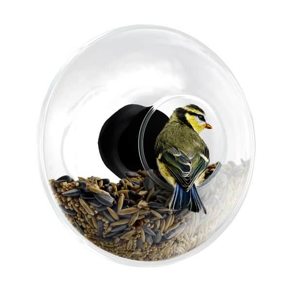 Eva Solo – Window Bird Feeder – Clear Glass & Frost-Resistant