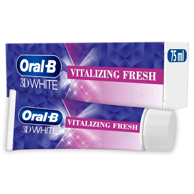 Oral B 3D White Vitaliserande fräsch tandkräm - 75 ml