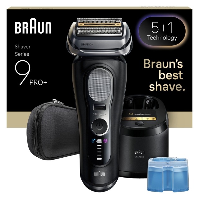 Braun Series 9 PRO+ elektrisk rakapparat - svart
