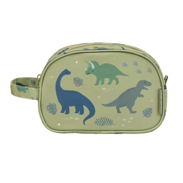 A little lovely company Toilet Bag - Dinosaurs - 20.5 x 14 x 9.5 cm