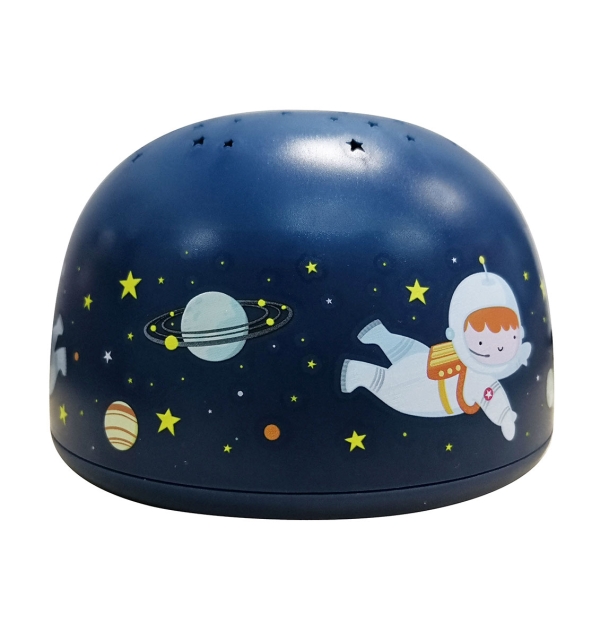 A little lovely company Projektorlampa - Space - 13,8 x 8,5 x 13,8 cm