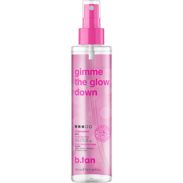 b.tan Gimme The Glow Down Facial Tan Mist 190ml