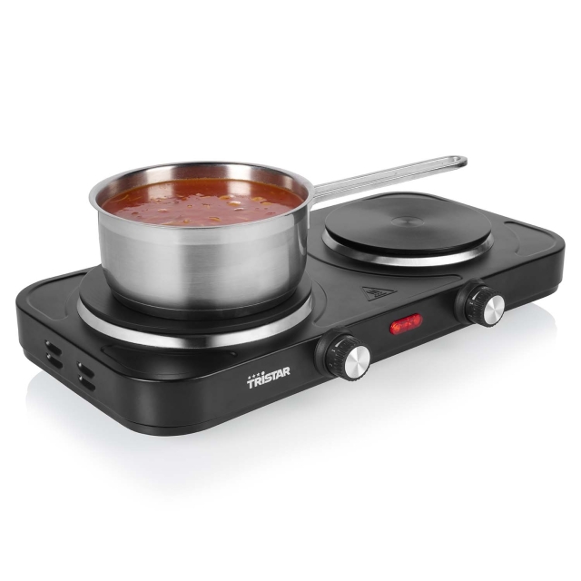 Tristar Kokplatta dubbel 2500W - KP-6152
