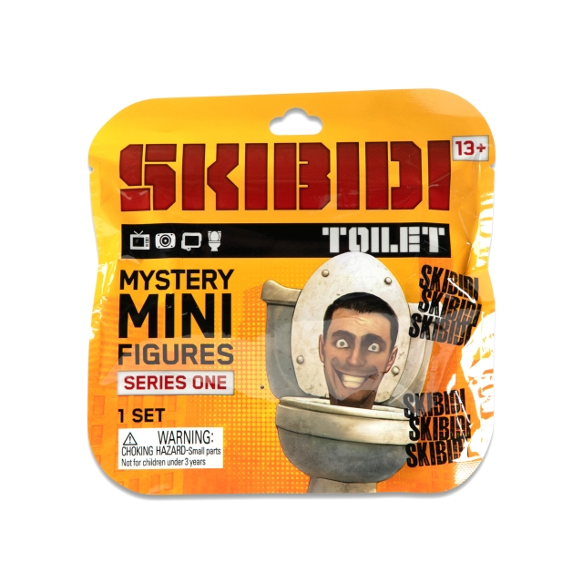 Skibidi Toilet Mini Mystery Figurer Assorterade (1300)