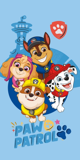 Paw Patrol Pojke - Badhandduk - 70x140 cm (8014785)