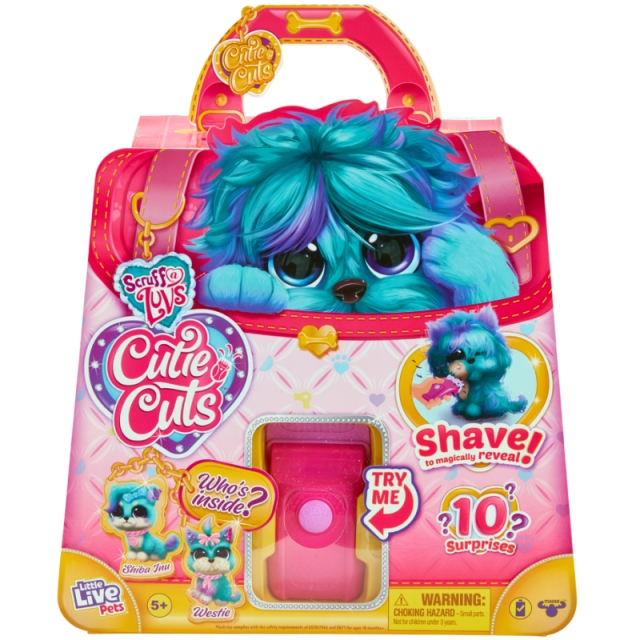 Scruff-a-Luv s Cutie Cuts - Blue Surprise Pet Salon lekset (30296)