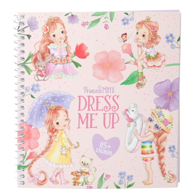 Princess Mimi Klistermärkesboken Dress Me Up - (0413577)
