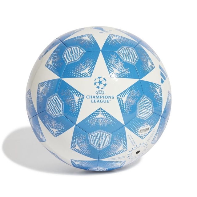 Adidas UEFA Champions League Fotboll Storlek 5 - Blå/Vit/Silver