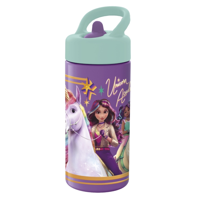 STOR Unicorn Academy Sipper vattenflaska - 410 ml