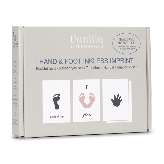 Vanilla Copenhagen Hand & Foot Inkless Pads - Rosa/Svart - En storlek (MEMO0424)