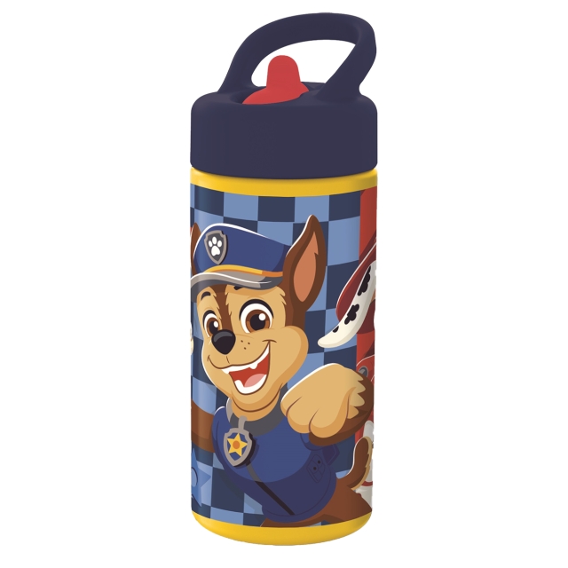 STOR PAW PATROL vattenflaska med pip - 410 ml