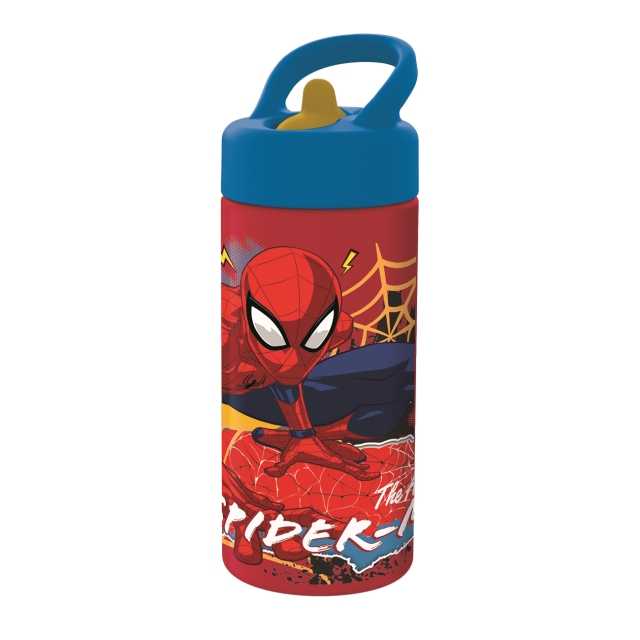 STOR SPIDERMAN Sipper vattenflaska - 410 ml