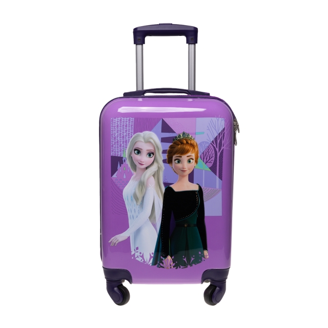 STOR Frozen - Vagn med hård väska - 54 x 35 x 22 cm