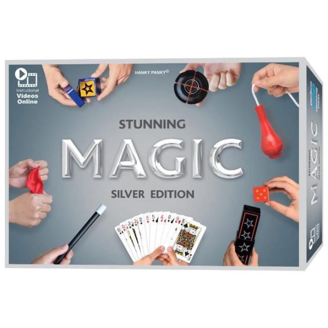 Hanky Panky Toys Stunning Magic - Silverutgåva 100 trick (29039)