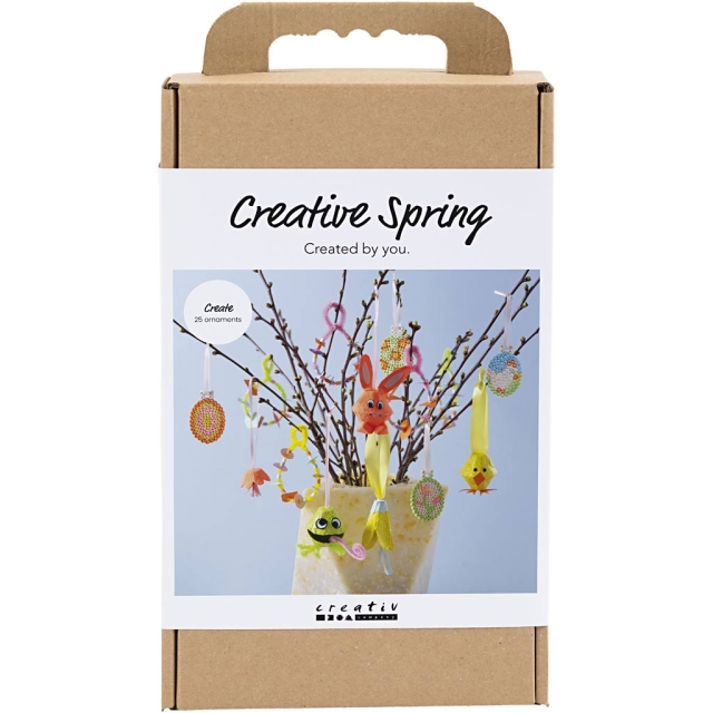 Creative Toys Creativ - Craft Mix Creative Spring, assorterade färger, 1 förpackning - (977606)