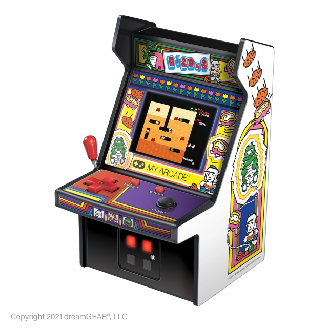 My Arcade DIG DUG™ Mikrospelare 6,75 tum
