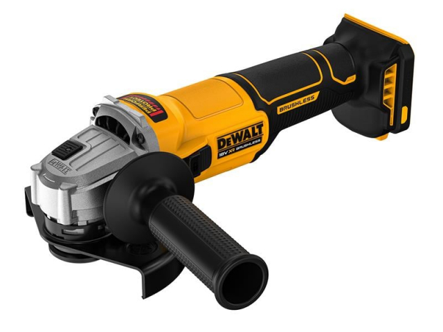 DeWALT Power Tools DCG407N-XJ Dewdcg407N 18V Bl 125Mm vinkelslip med skjutströmbrytare