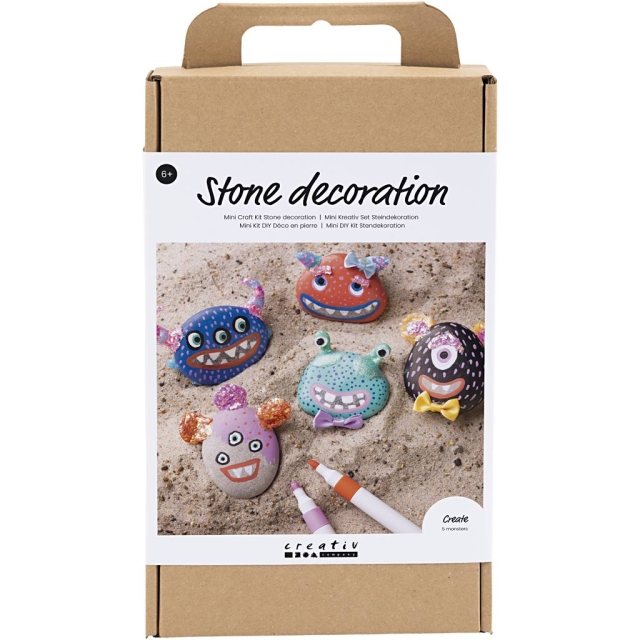 DIY Kit Pysselkit - Stendekoration - Monster (977677)