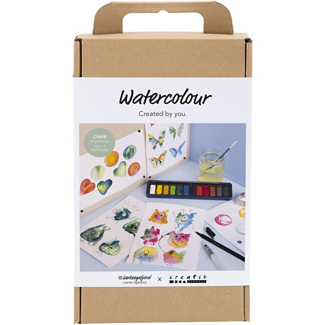 Creative Toys Creativ - Pysselkit vattenfärg, 1 förpackning - (977768)