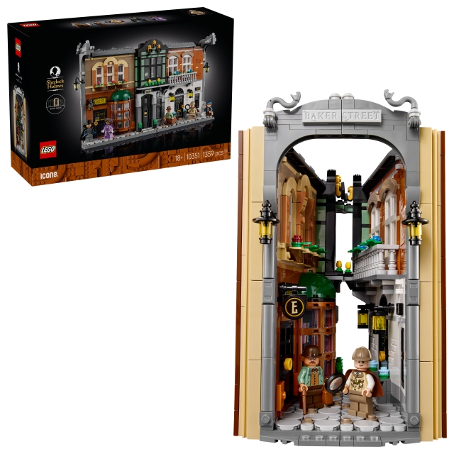 LEGO Ikoner - Sherlock Holmes: Bokhörna (10351)