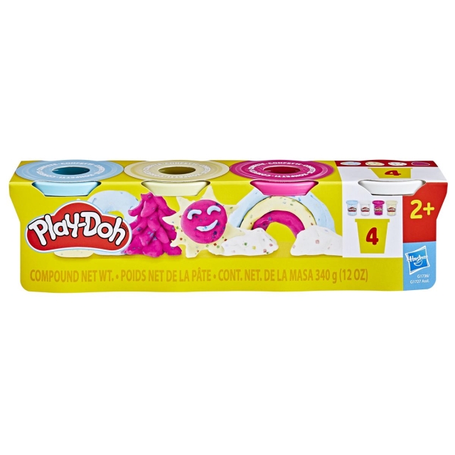 PLAY-DOH Specialty Compound Confetti 4 Pack