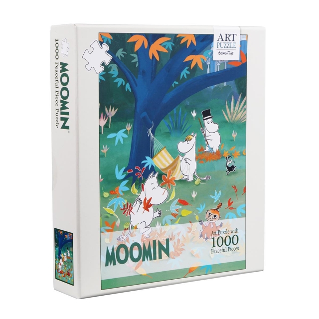 Moomin Pussel 1000 Pcs Art Puzzle In The Forest