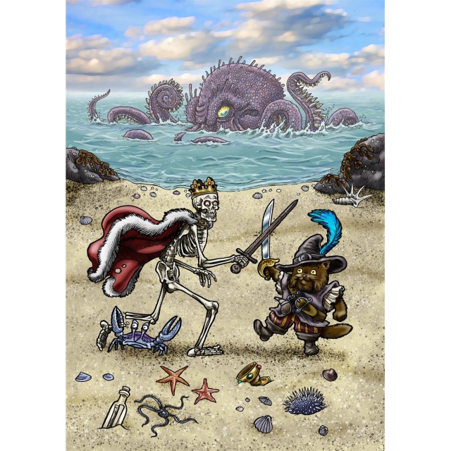 SPELKORTSFÖRLAGET Spel Kattelurerna & Skatten (SE/DK/NO/EN)