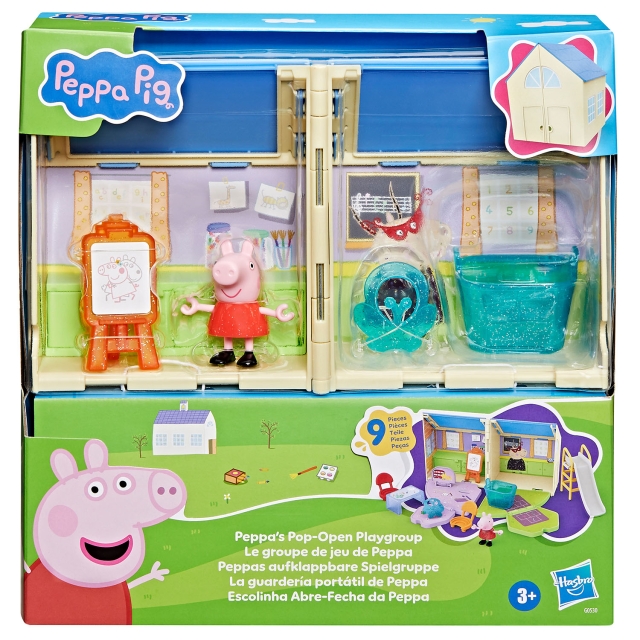 Peppa Pig Lekset 3" Playset Pop-Open Playgroup