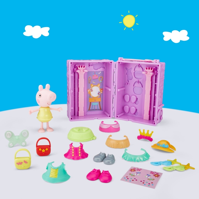 Peppa Pig Lekset 6" Playset Dress-Up Wardrobe