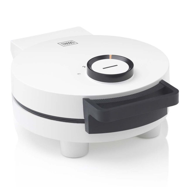 Trebs Våffeljärn hjärtformad Vit