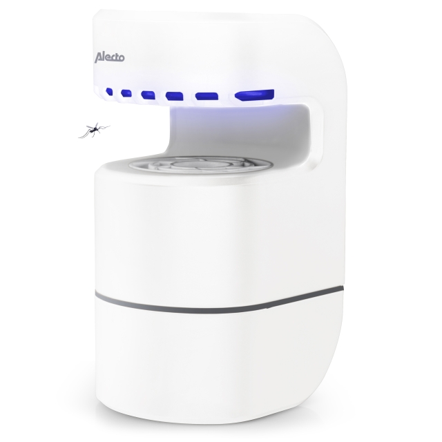 Alecto Insektslampa Effektiv mot myggor, flugor och andra flygande insekter Plug and Play Vit