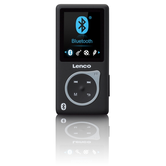Lenco MP3/MP4-spelare med Bluetooth® Svart