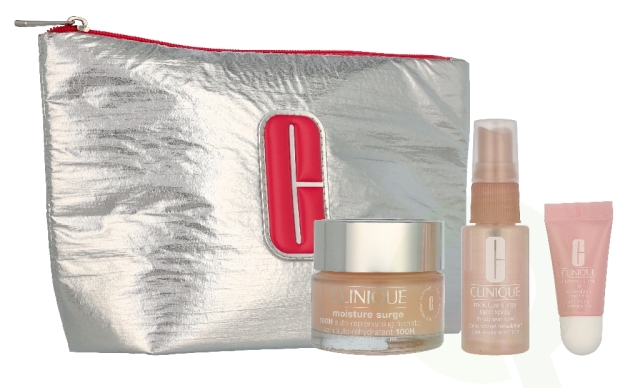 Clinique Moisture Surge Value Set 87 ml Moisture Surge 100-Hour  Auto-Replenishing Hydrator 50ml/Moisture Surge Face Spray 30ml/Moisture Surge Lip Hydro-Plump Treatment 7ml