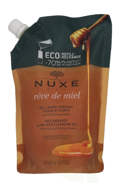 Nuxe Reve De Miel Face And Body Ultra-Rich Cleansing Gel 400 ml