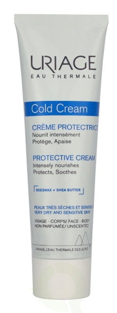 Uriage Cold Cream Protective Cream 100 ml For Very Dry and Sensitive Skin