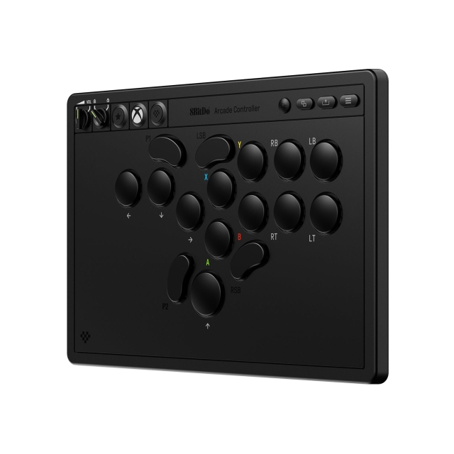8Bitdo Arcade-kontroll Xbox/PC – Svart