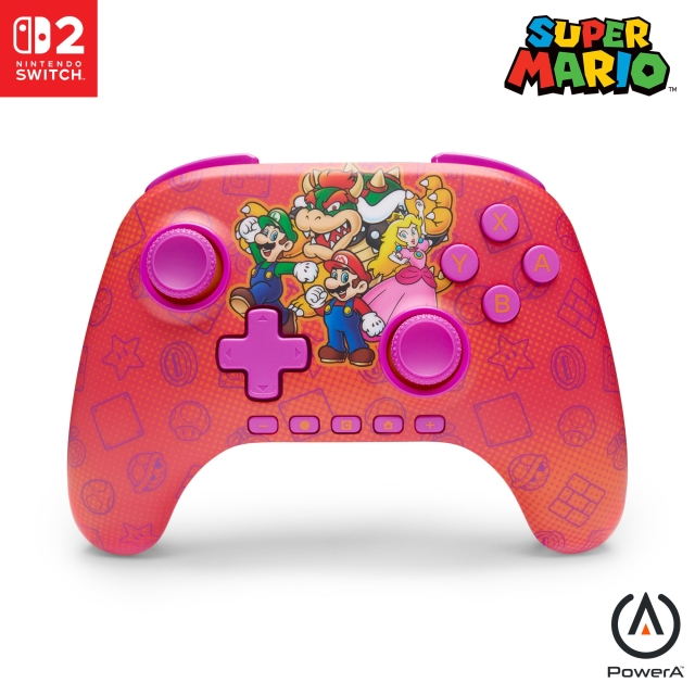 PowerA Advantage Wireless Controller för Nintendo Switch 2 – Mario och vänner