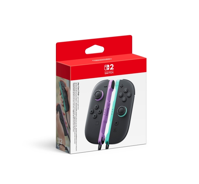 Nintendo Joy-Con 2 par ljuslila/ljusgrön