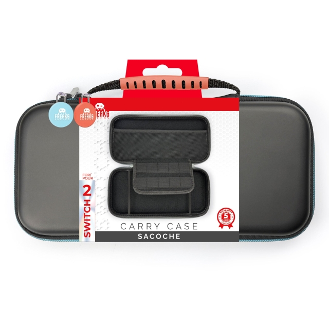 Freaks and Geeks Fodral för Switch 2 / Switch / Oled – blått och rött