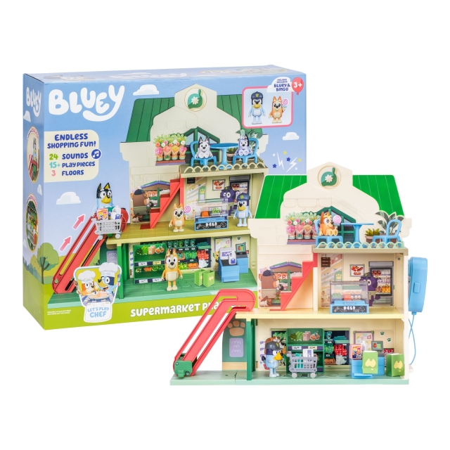 Bluey Leksats: Supermarket (90328)