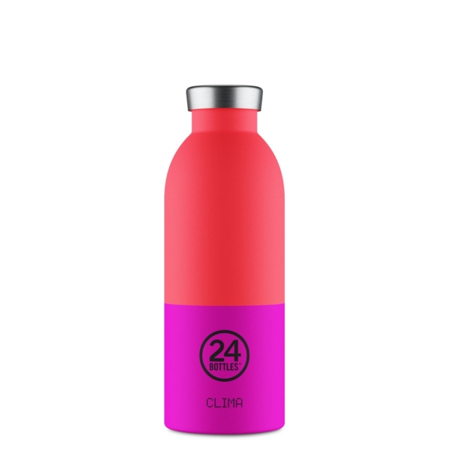24Bottles Clima – Energy – Lilla, Rosa – 500 ml