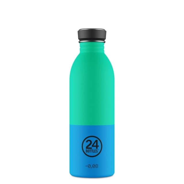 24Bottles Urban Bottle – Wave – Blå, Grön – 500 ml