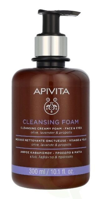 Apivita Face & Eye Foam Cleanser 300 ml