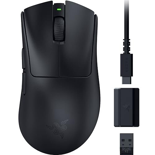 Razer Deathadder V3 Hyperspeed-spelmus – Svart