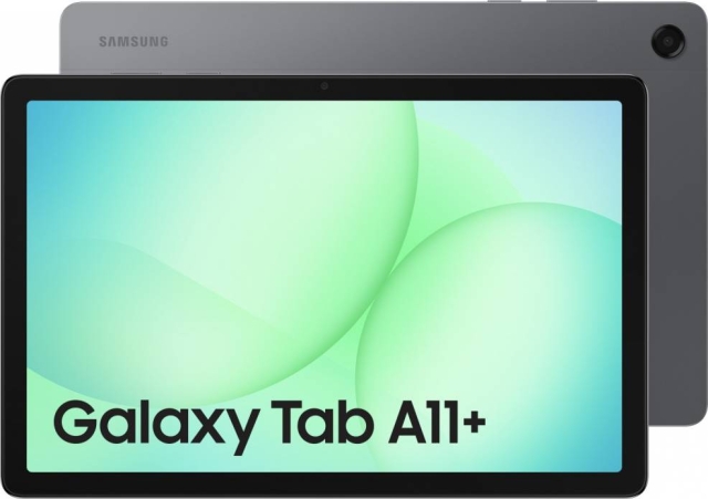 Samsung Galaxy Tab A11+ 11 WiFi-surfplatta, 128 GB, grå