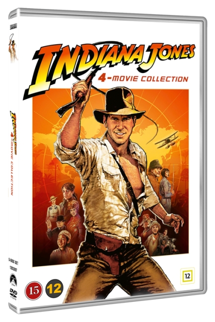Indiana Jones: 4-Movie Collection (5-disc) (DVD)
