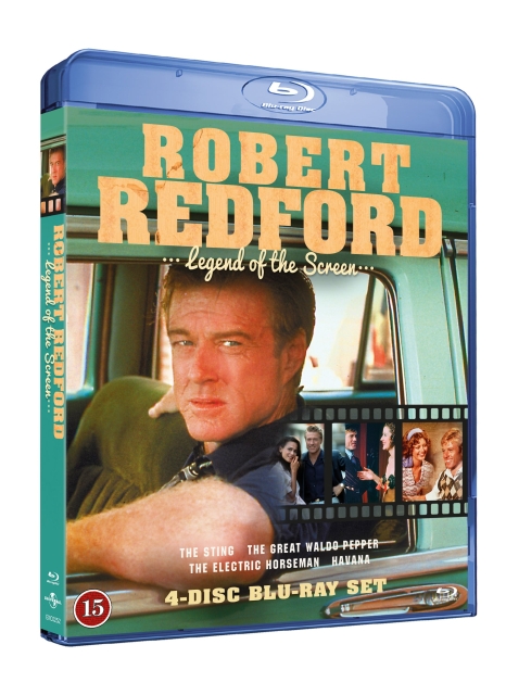 Robert Redford Limited Run Gift Box (4 blu-Ray boxset)