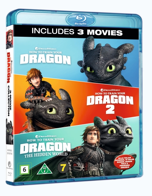 How To Train Your Dragon 1-3 Box (Blu-ray)