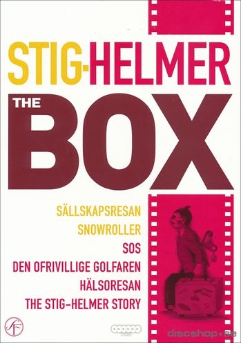 SF Studios Stig Helmer – Samlingsbox med 6 DVD-skivor (Selskabsrejsen – Företagsresan)
