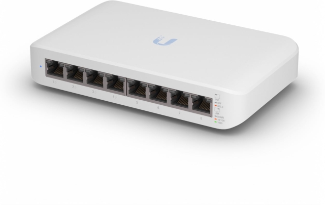 Ubiquiti UniFi USW-LITE-8-POE 8-portars PoE-switch